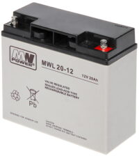 Battery 12V/20AH -MWL - Picture 1