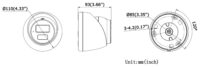 Kamera ip ds-2cd1367g2h-liu(2.8mm) smart hybrid light - 6mpx hikvision - obrazek 4