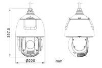 Kamera ip szybkoobrotowa zewnętrzna ds-2de7a220mcg-eb 6.7... 134mm hikvision - obrazek 4