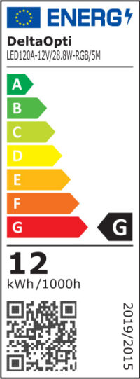 LED Tape LED120A-12V/28.8W-RGB/5M 5M-Picture 3