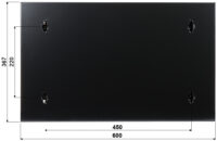 Szafa rack wisząca, dwusekcyjna eprado-r19-6u/550/2s - obrazek 5