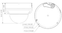 IPC IPC-HDBW5541R-ase-0280B-S3-Black WordMind S-5mpx 2,8 мм Dahua Vandal-стійкий кампа-картина 8