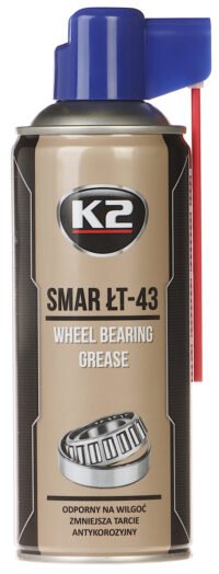 Smar do łożysk łt-43 k2-lt-43/400 spray 400ml k2 - obrazek 2