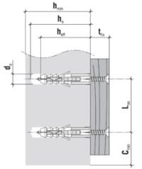 KW -8/4x50 Klimas expansion dowel - Picture 3