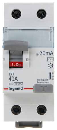 Wyłącznik różnicowoprądowy le-411510 jednofazowy, typ ac 30ma 40a legrand - obrazek 2