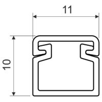Simple Cable Trough LV -11x10/HD Kopos - Immagine 3