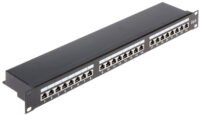 Patch panel rj-45 pp-24/rj6-c/ftp-s - obrazek 1