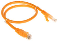 PatchCord RJ45/6/0,5 -Arange 0,5m - 1. attēls