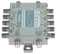 Multiswitch caur nevajadzīgu I / II srm -522 5 ieraksti / 5 izeja + 2 vienības bez maksas terra - 6. attēls
