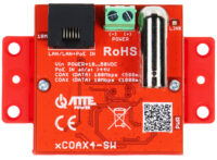 UTP / koaxiális konverterek halmaza a LAN+POE XCOAX4 -SET SET 2 DCS ATTE - 3. kép