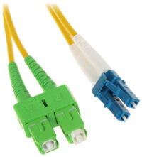 Patchcord jednomodowy pc-2sc-apc/2lc 2m ultimode - obrazek 3