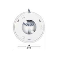 Kamera ahd, hd-cvi, hd-tvi, pal ds-2ce78u0t-lf(2.8mm) smart hybrid light - 8.3mpx 4k uhd 2.8mm hikvision - obrazek 5