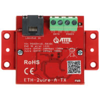 Zestaw konwerterów utp / 2-wire do transmisji lan+poe eth-2wire-a-set2 komplet 2 szt atte - obrazek 3
