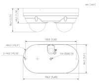 IPC IPC IPC HDBW2449F-AS-E2-IT-0280B de doble vandal Wissense Smart Light 2 x4mpx 2 x2.8mm dahua-picture 7