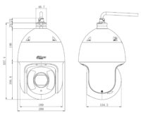 IP camera fast SD6ce445GB -HNR WSSEnse - 4MPX 3.95 ... 177.7mm Dahua - Picture 9